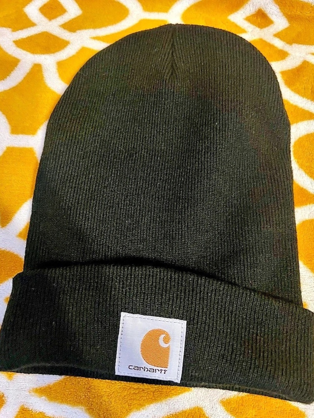 Carhartt A18 Acrylic Watch Hat Black Beanie